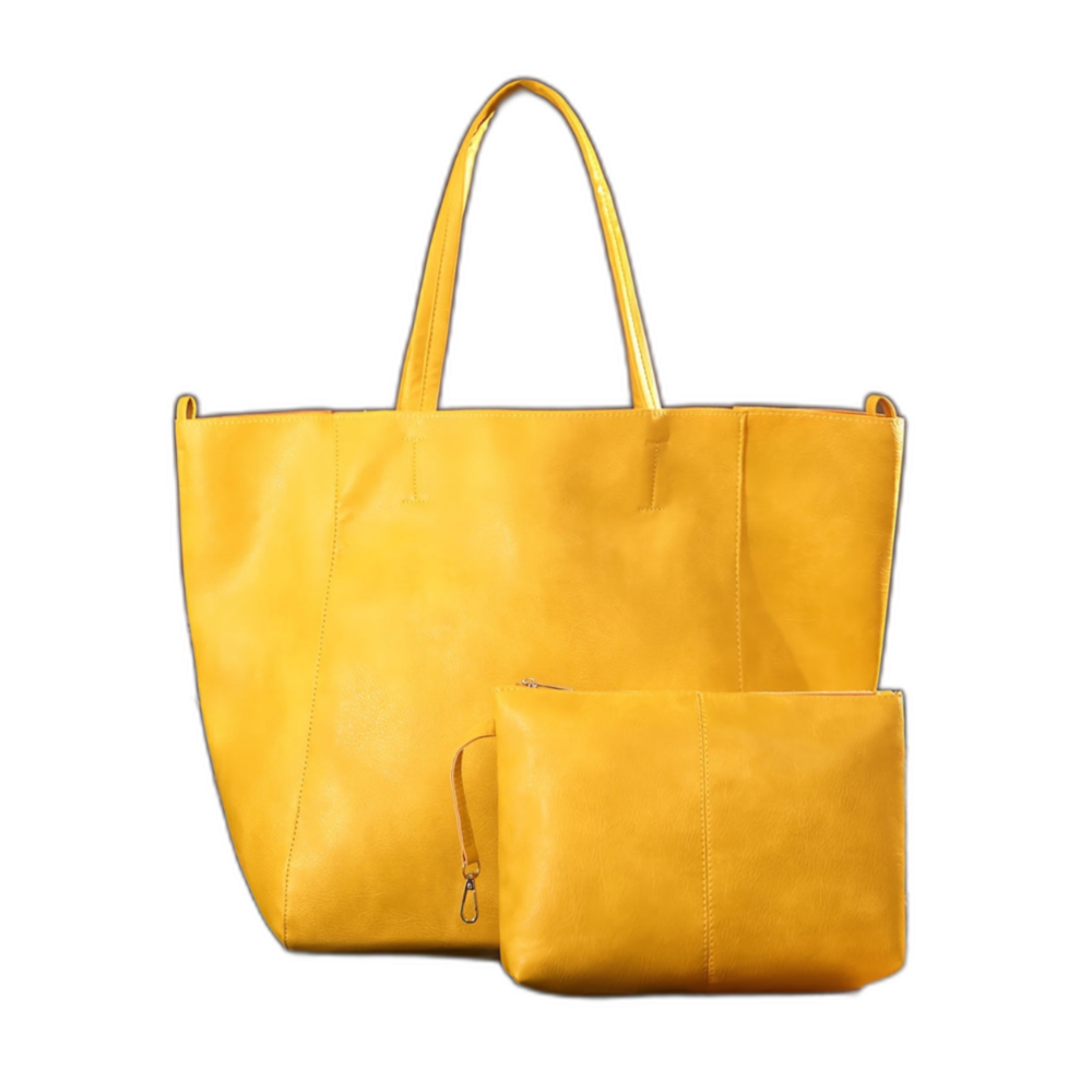 Geräumige 2-teilige Tote Bag für Damen