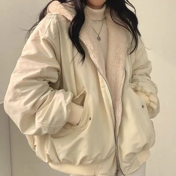 Damen Jacke Mit Doppellagigem Design