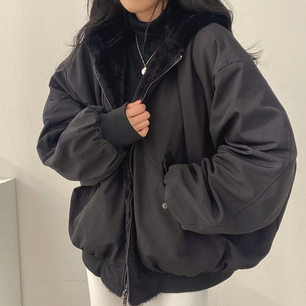 Damen Jacke Mit Doppellagigem Design