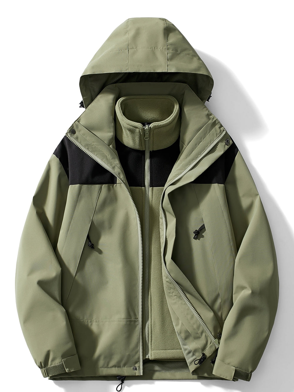 Herren Winterjacke Mit 3 Lagen Und Klassischem Design