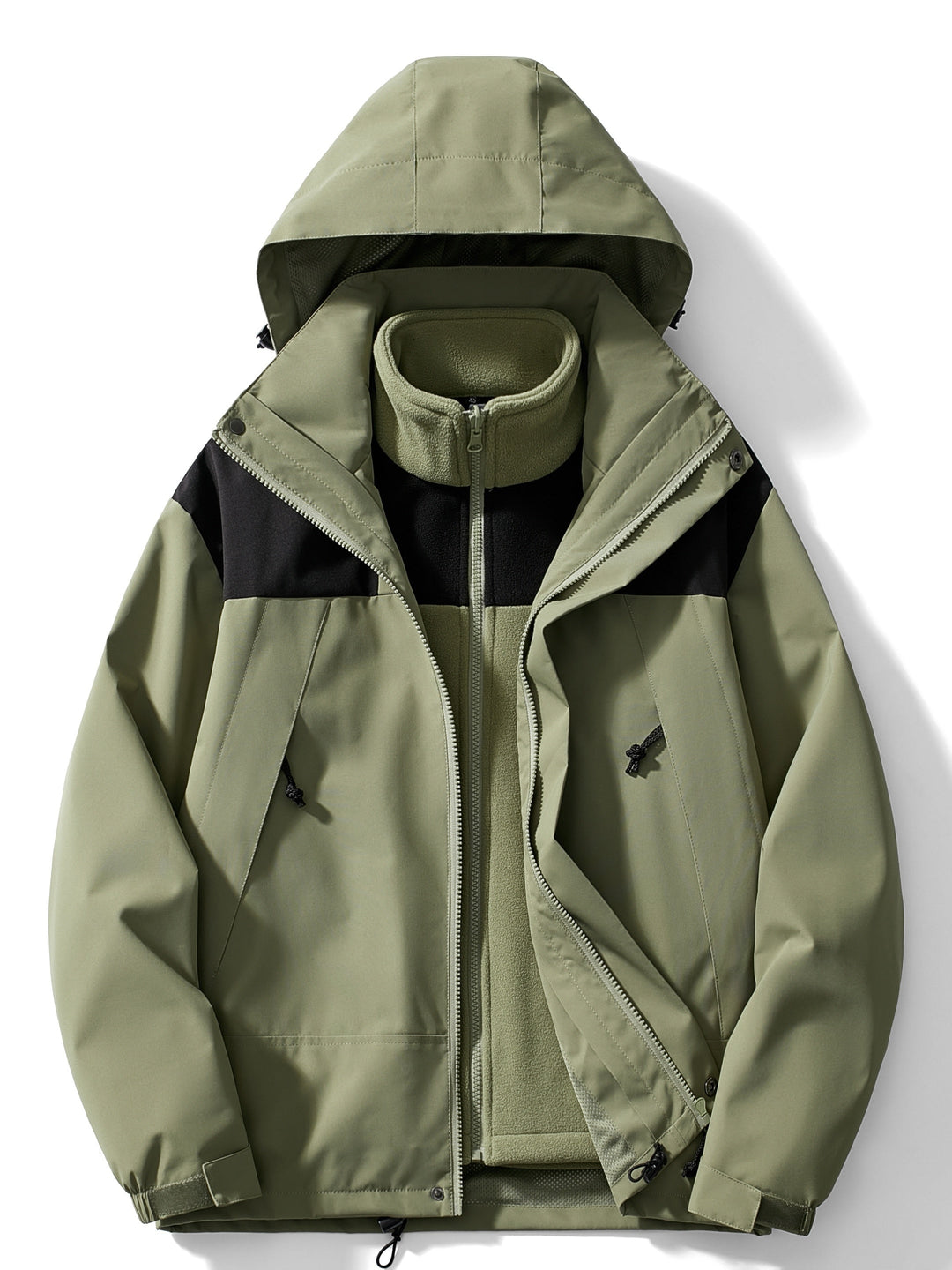 Herren Winterjacke Mit 3 Lagen Und Klassischem Design