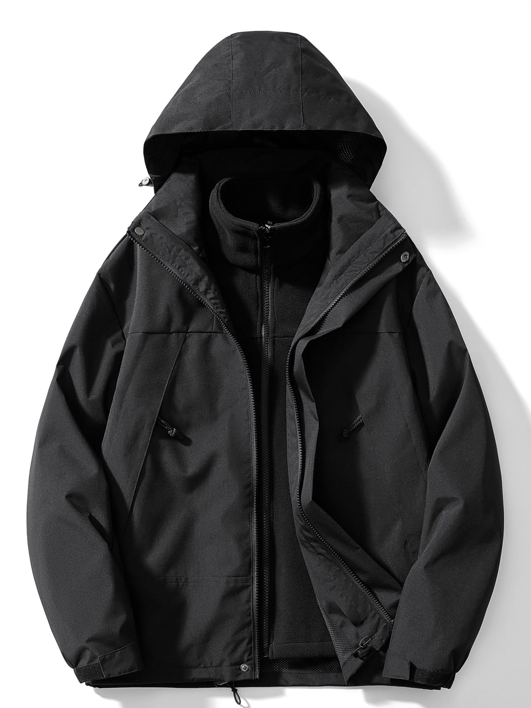 Herren Winterjacke Mit 3 Lagen Und Klassischem Design