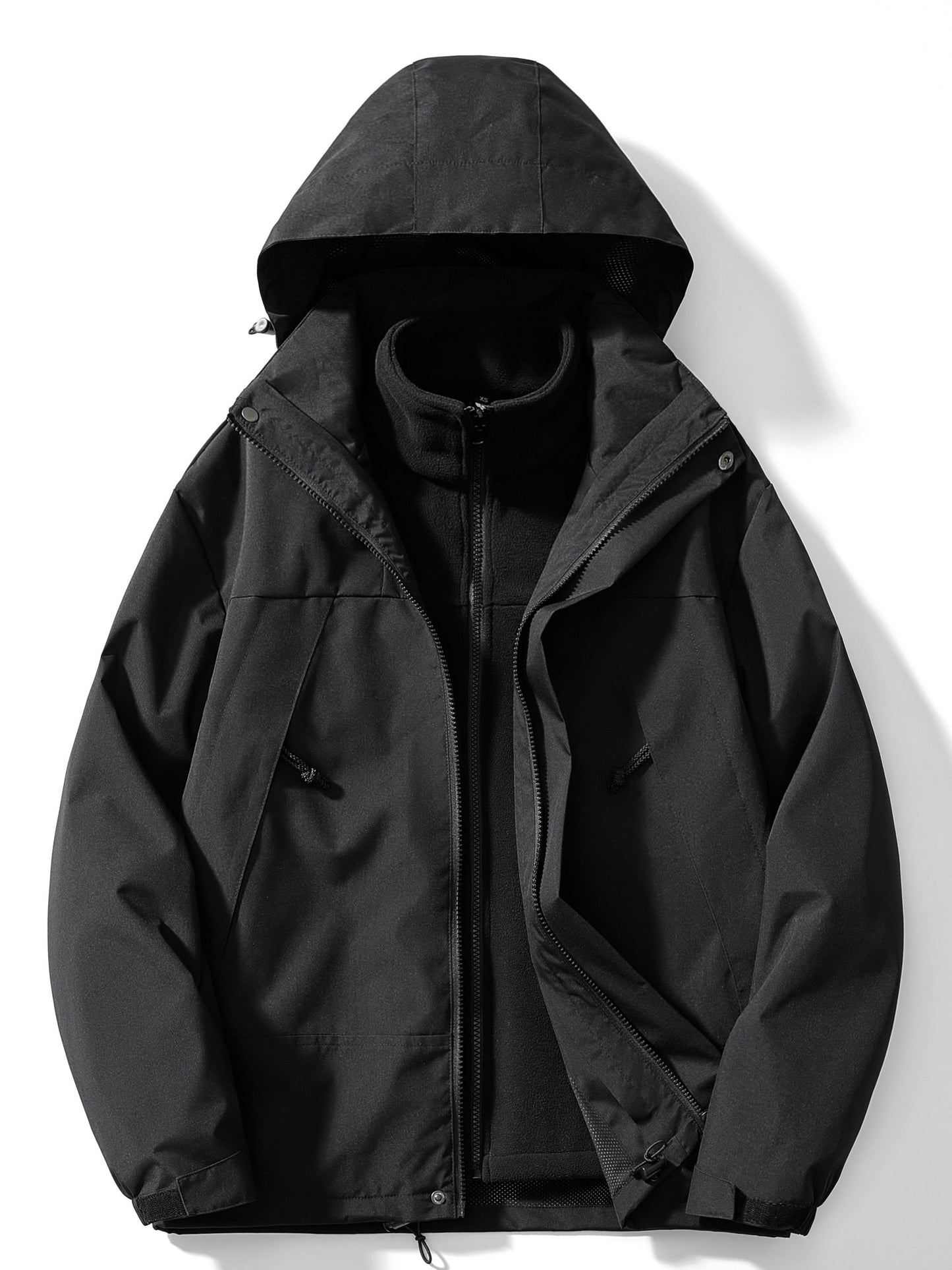 Herren Winterjacke Mit 3 Lagen Und Klassischem Design