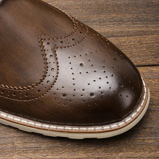 Herren Schnürschuhe Mit Klassischem Design