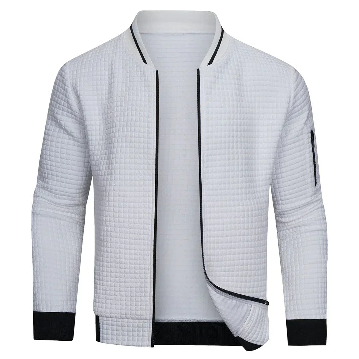 Herren Pullover Mit Reißverschluss Und Langarm