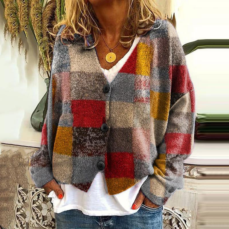 Damen Strickjacke Mit Luftigem Schnitt