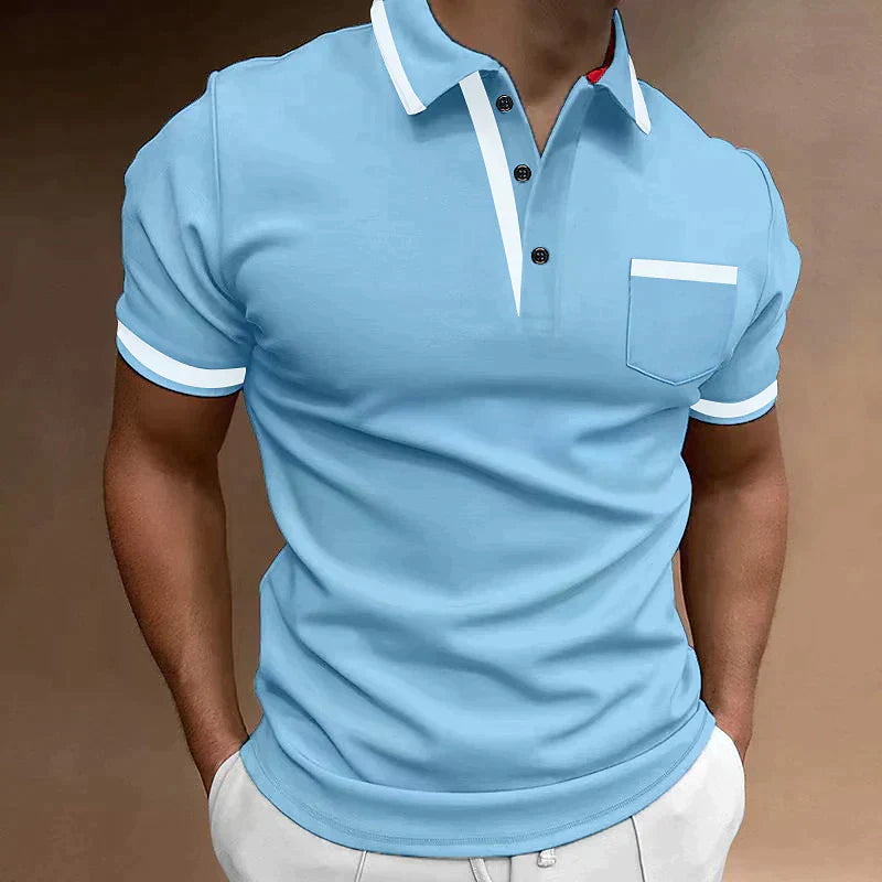 Herren Poloshirt Mit Klassischer Passform