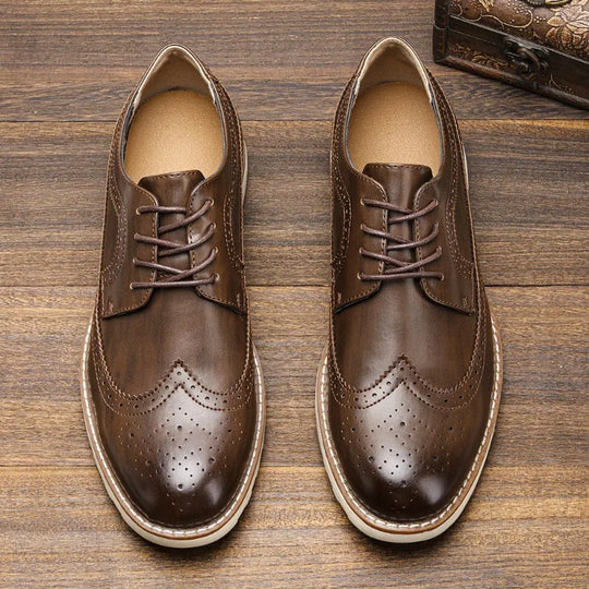 Herren Schnürschuhe Mit Klassischem Design