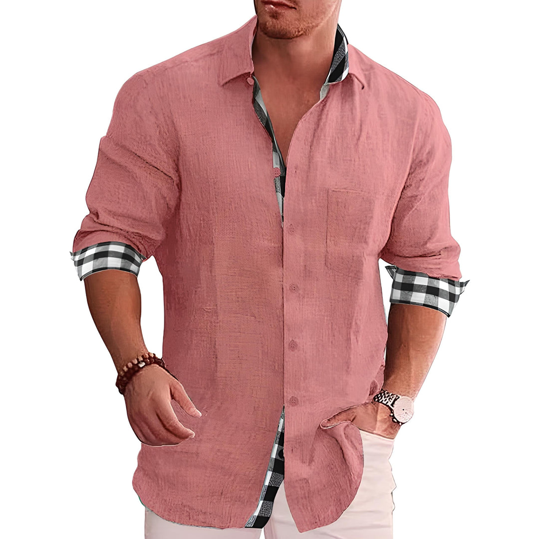 Herren Hemd Mit Modernem Design