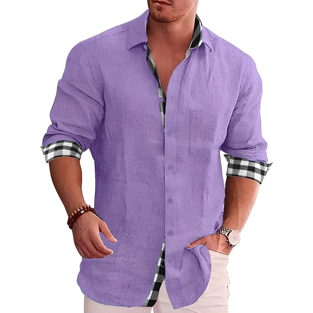 Herren Hemd Mit Modernem Design