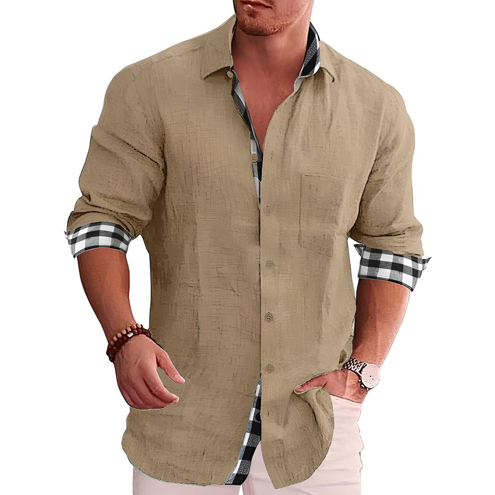 Herren Hemd Mit Modernem Design